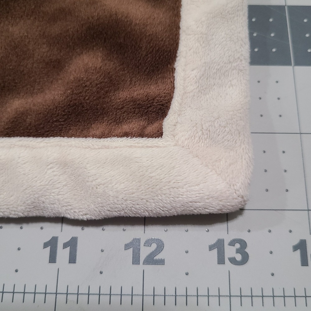 Tiddliwinks Brown Monkey "Velour" Soft Baby Security‎ Blanket Plush Lovey - Picture 9 of 10